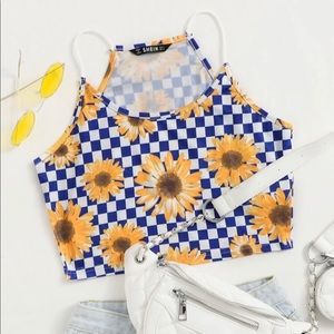 Sunflower Halter top!